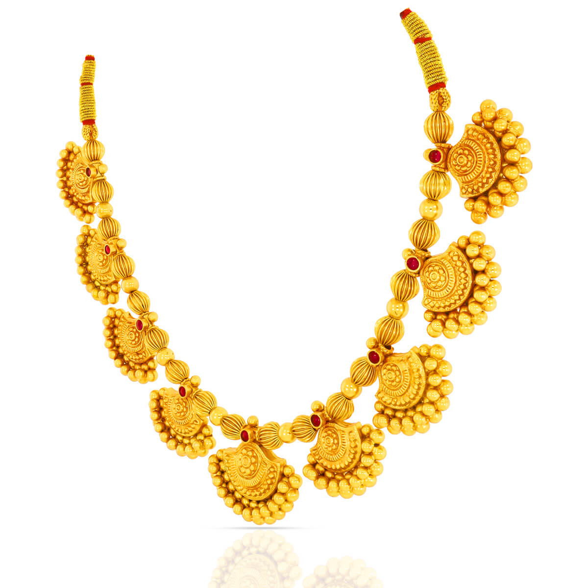 Majestic Gold Plated Silver Necklace Set