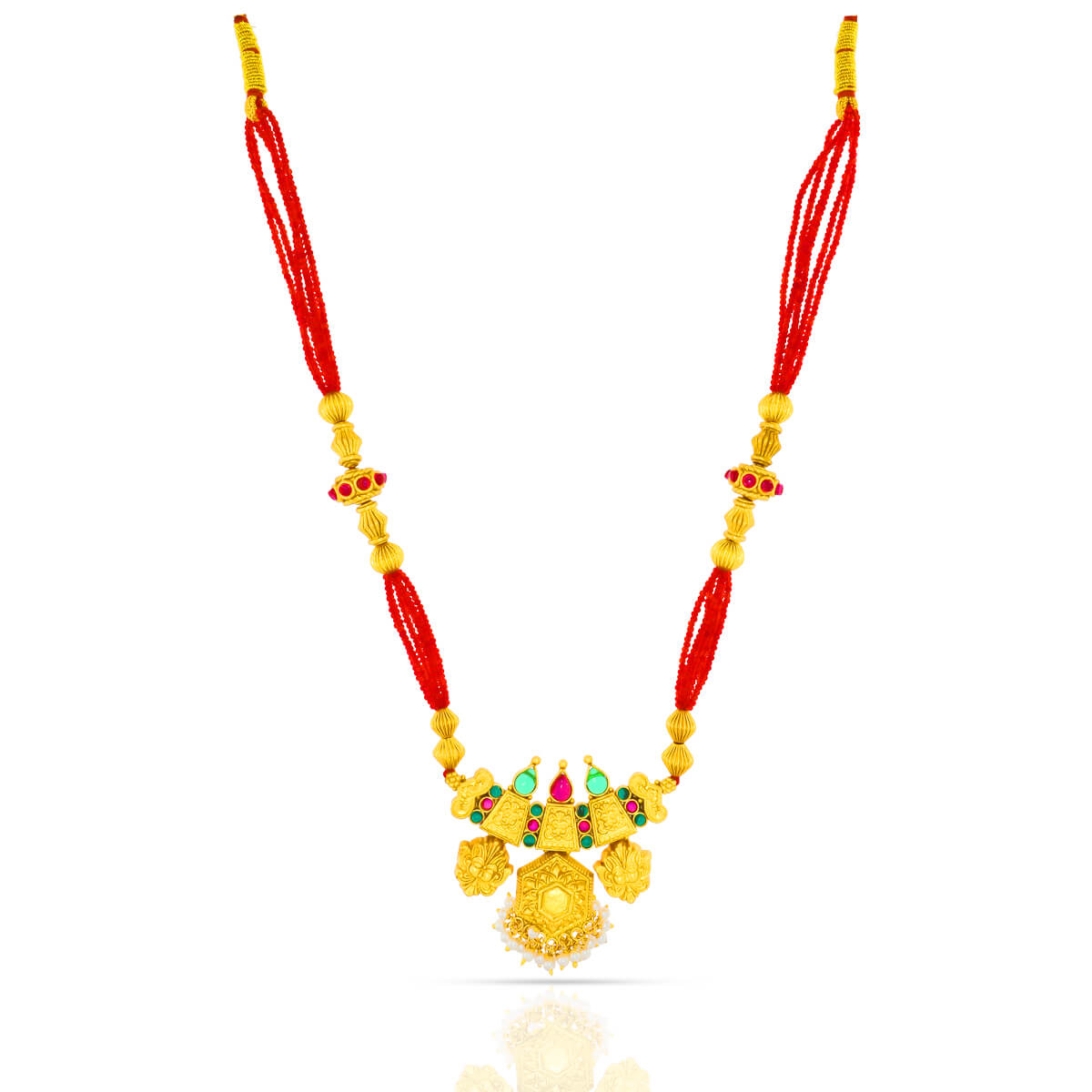 Royal Threads Gold Plated Necklace Set