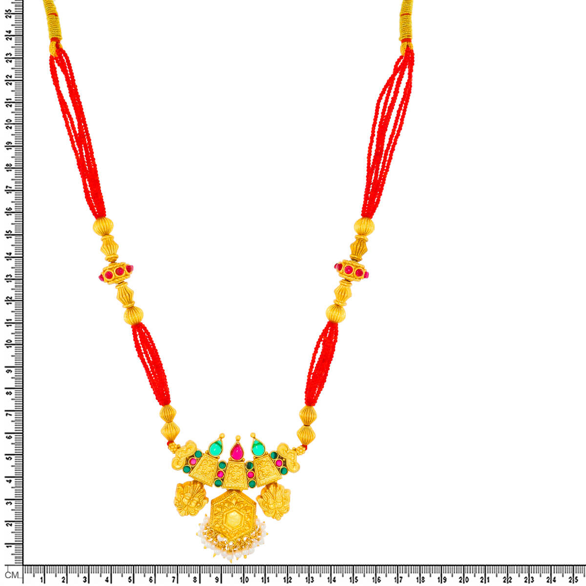 Royal Threads Gold Plated Necklace Set