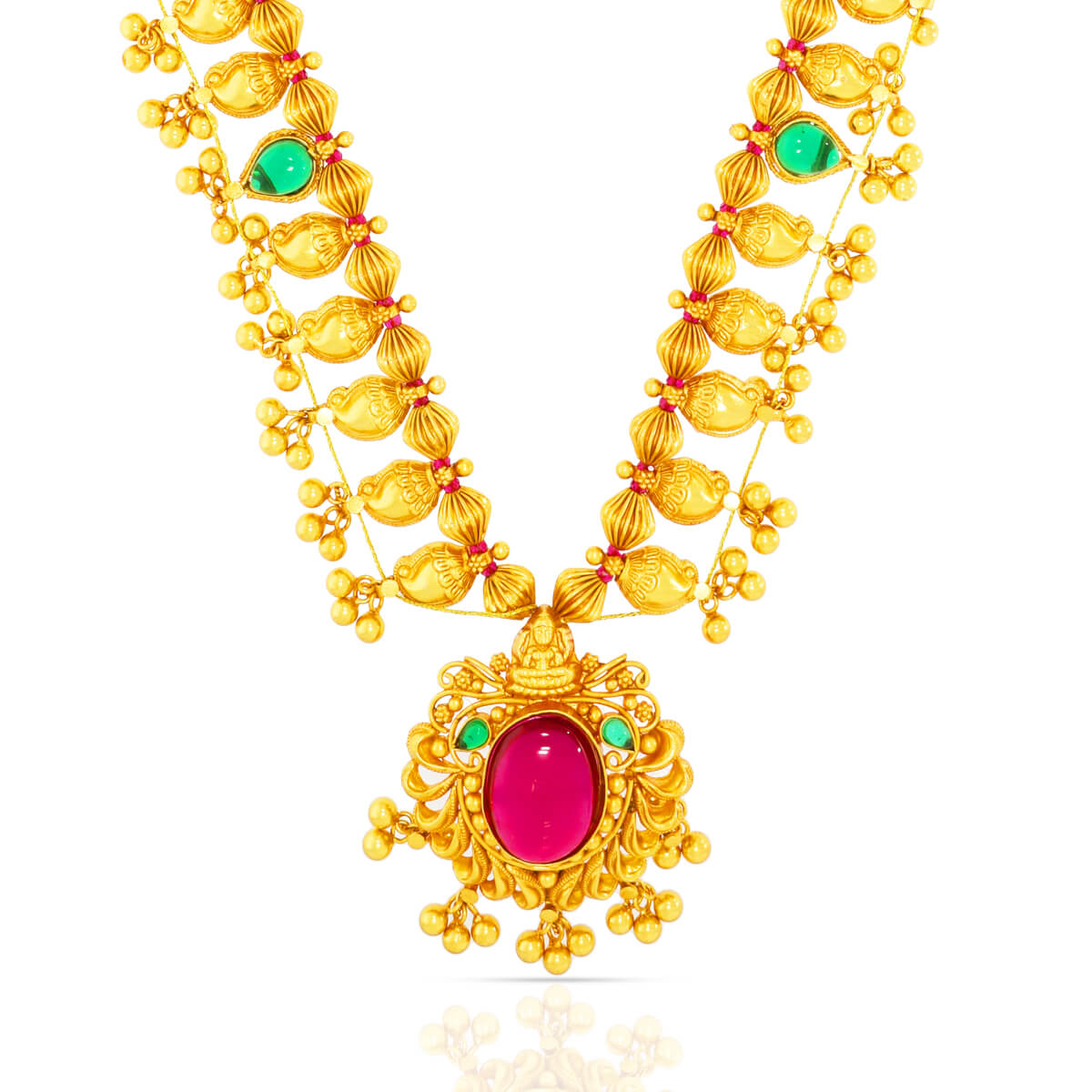 Heritage Saaj Necklace Set In Gold Plated