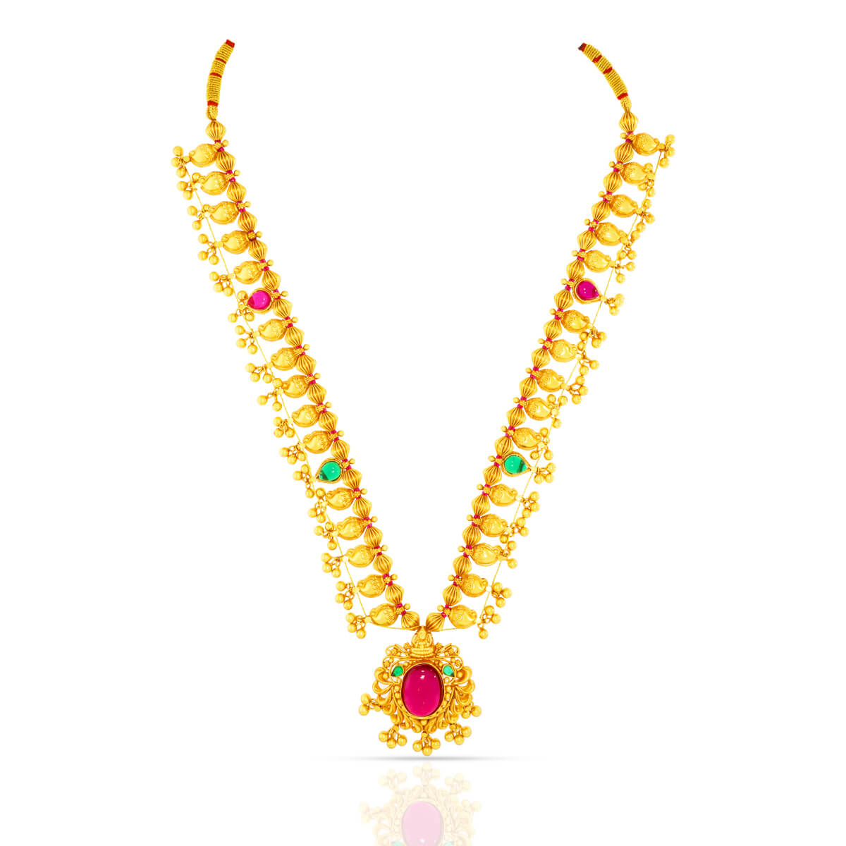 Heritage Saaj Necklace Set In Gold Plated