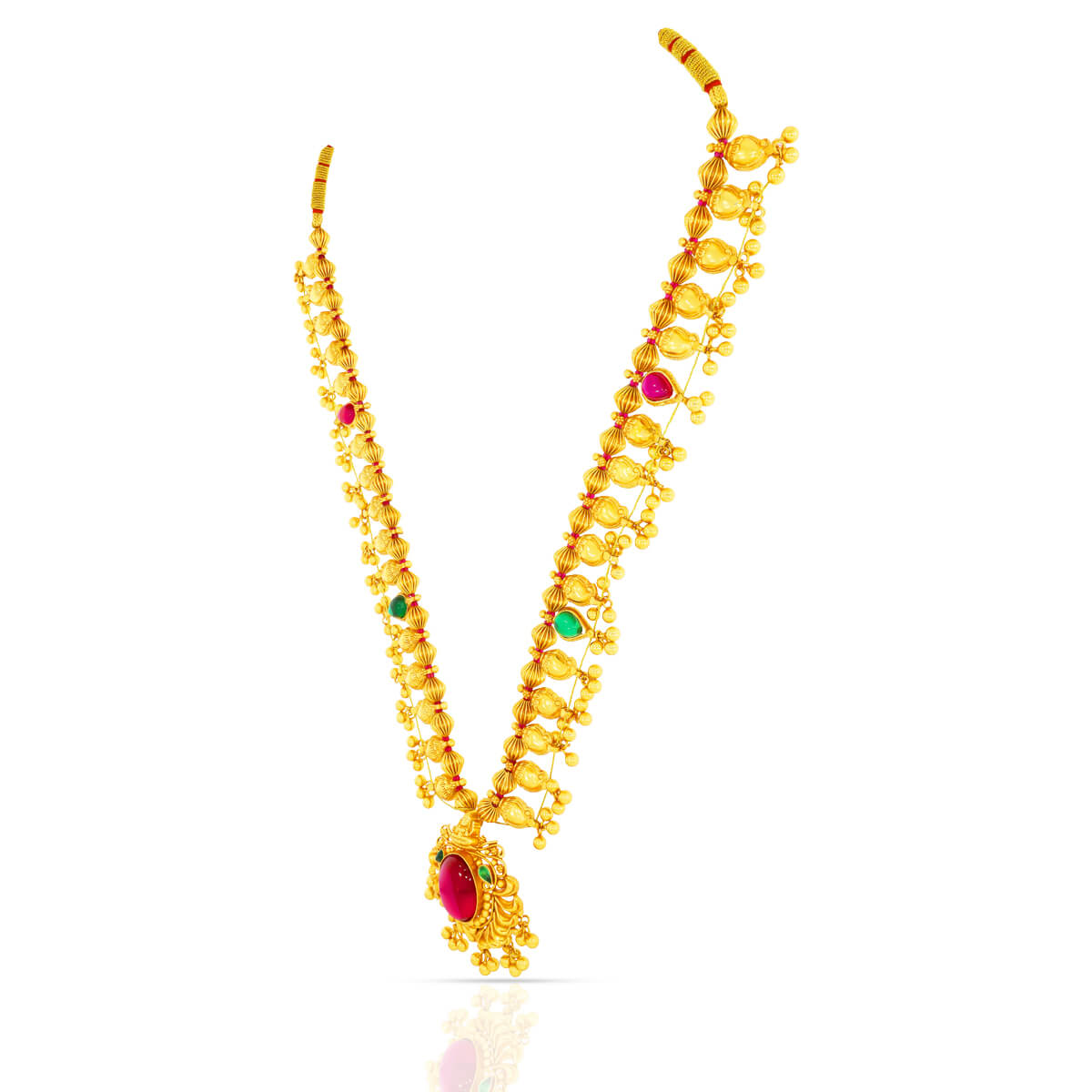 Heritage Saaj Necklace Set In Gold Plated