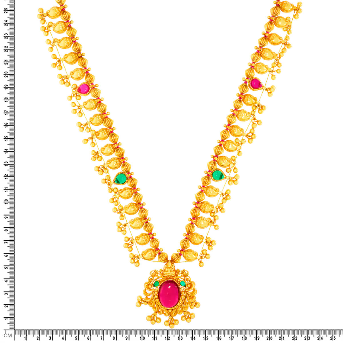 Heritage Saaj Necklace Set In Gold Plated