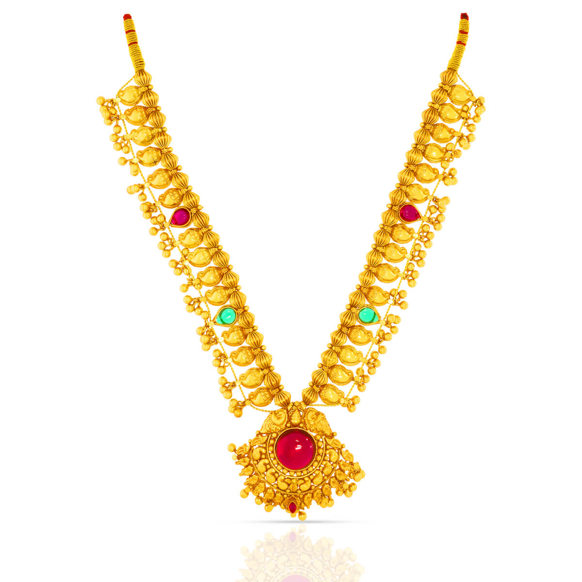 Royal Saaj Necklace Set In Gold Plated