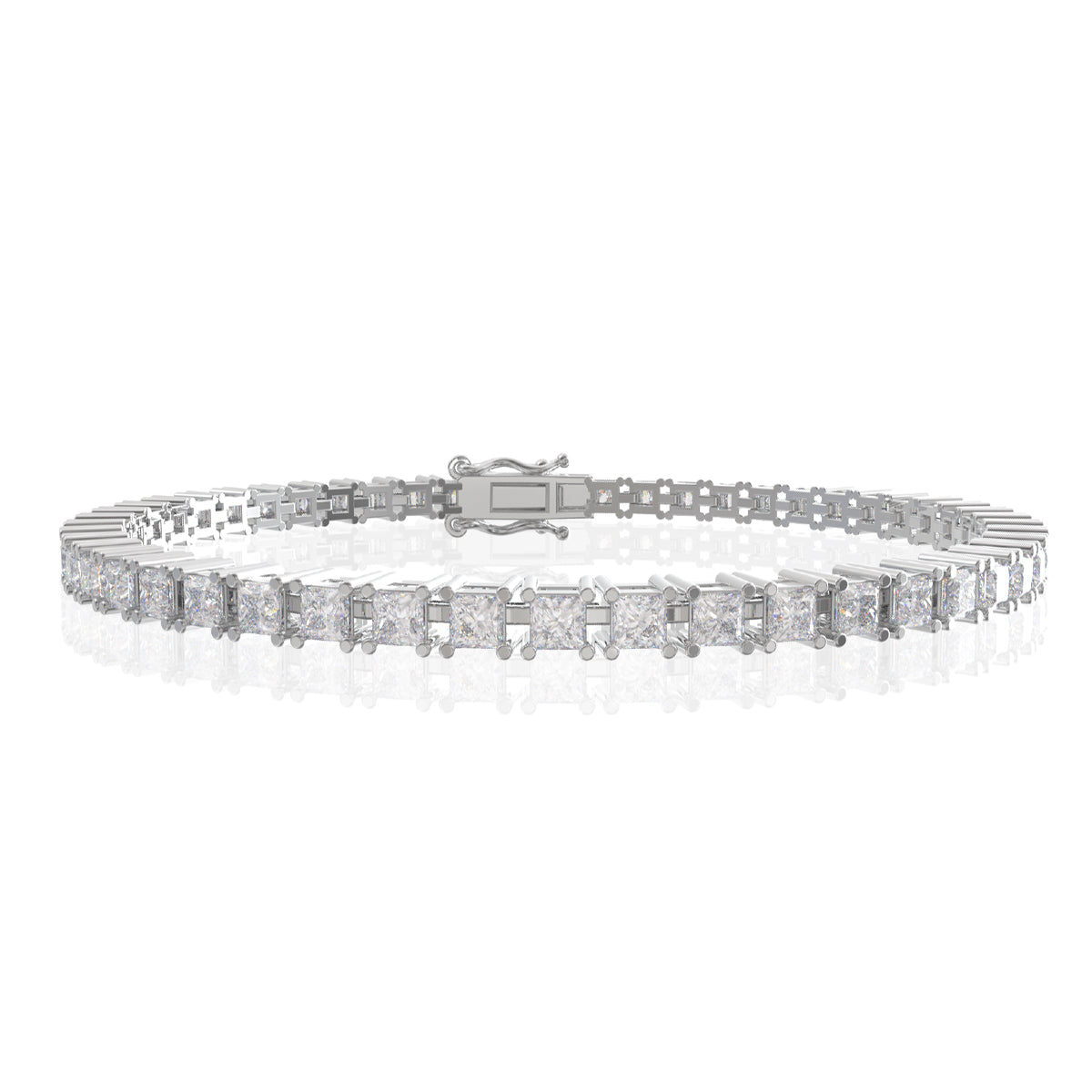 Sterling Silver Sparkling Bracelet