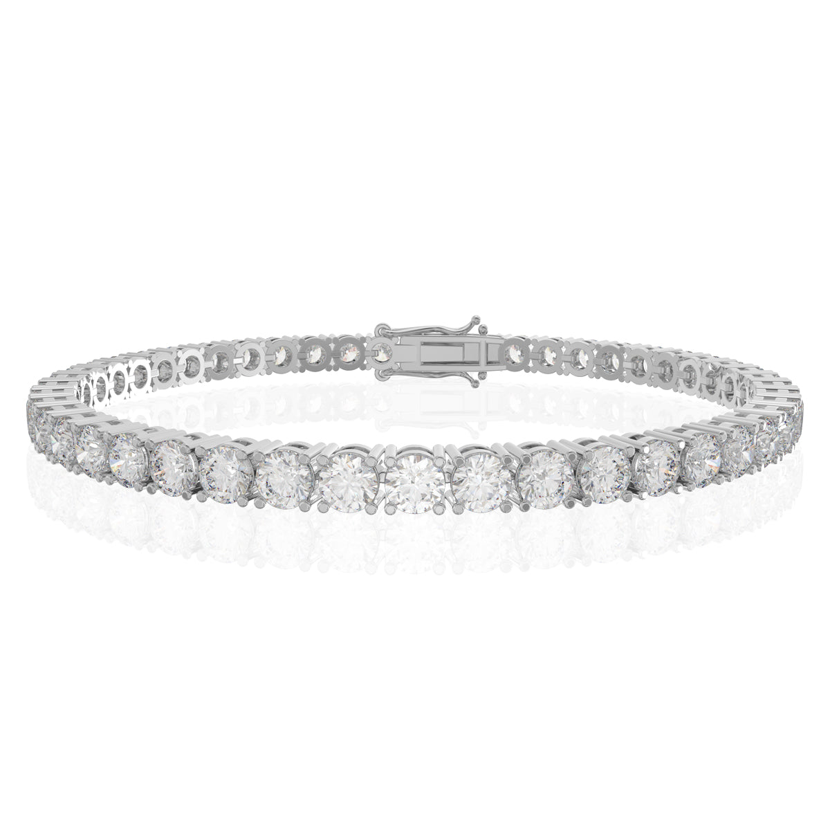 Sterling Silver Tennis Bracelet