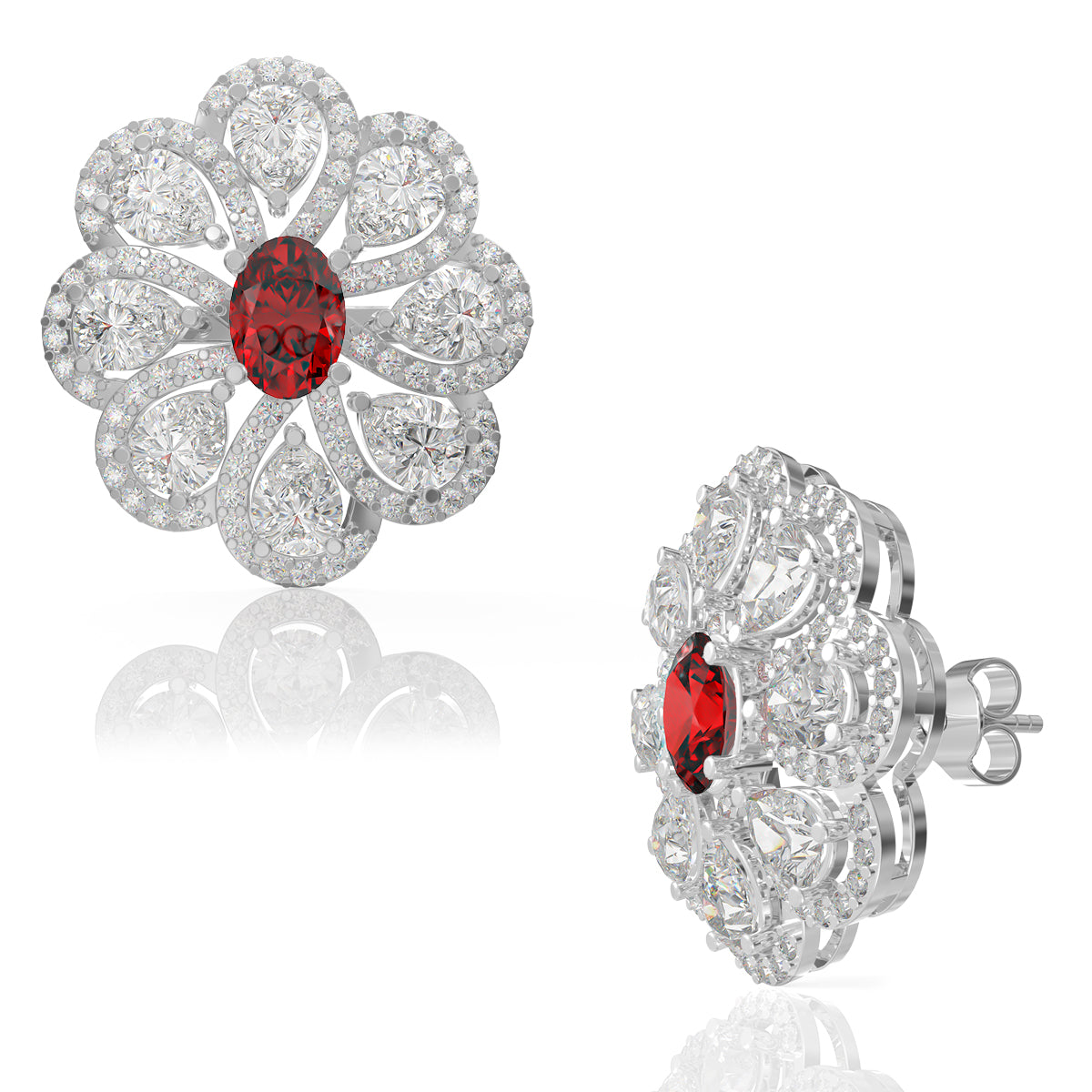 Lady Grace Diamond Earrings