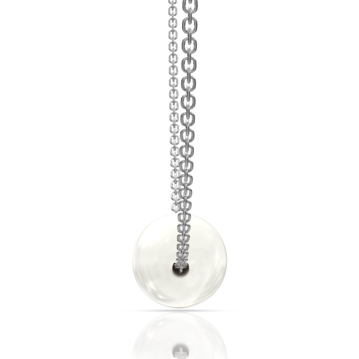 925 Silver A Pearl of Love Necklace