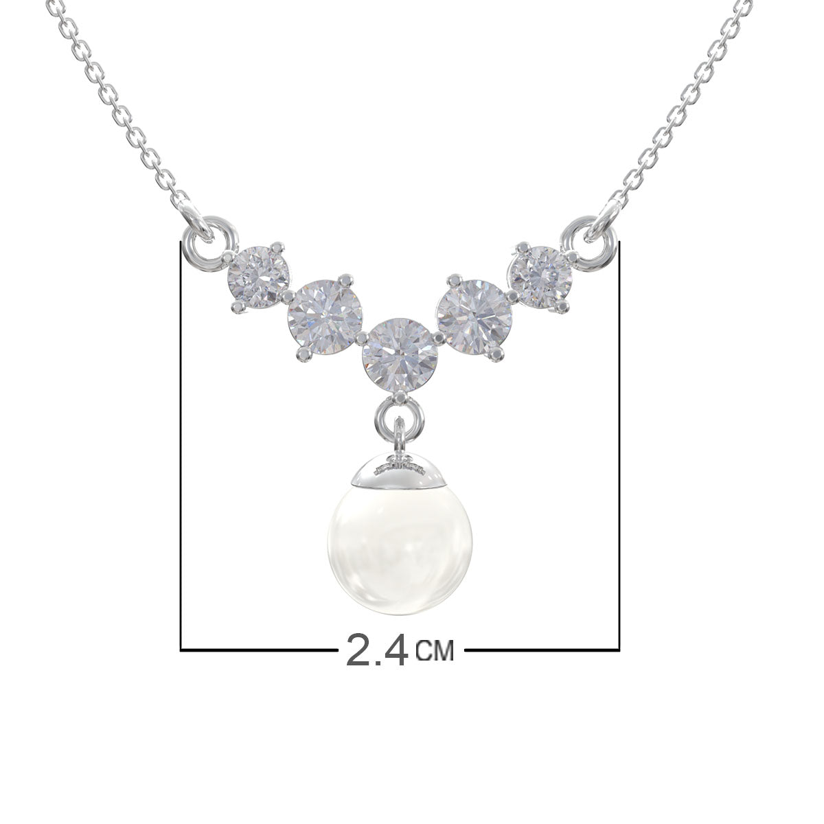 Luminous Elegance Pearl Pendant