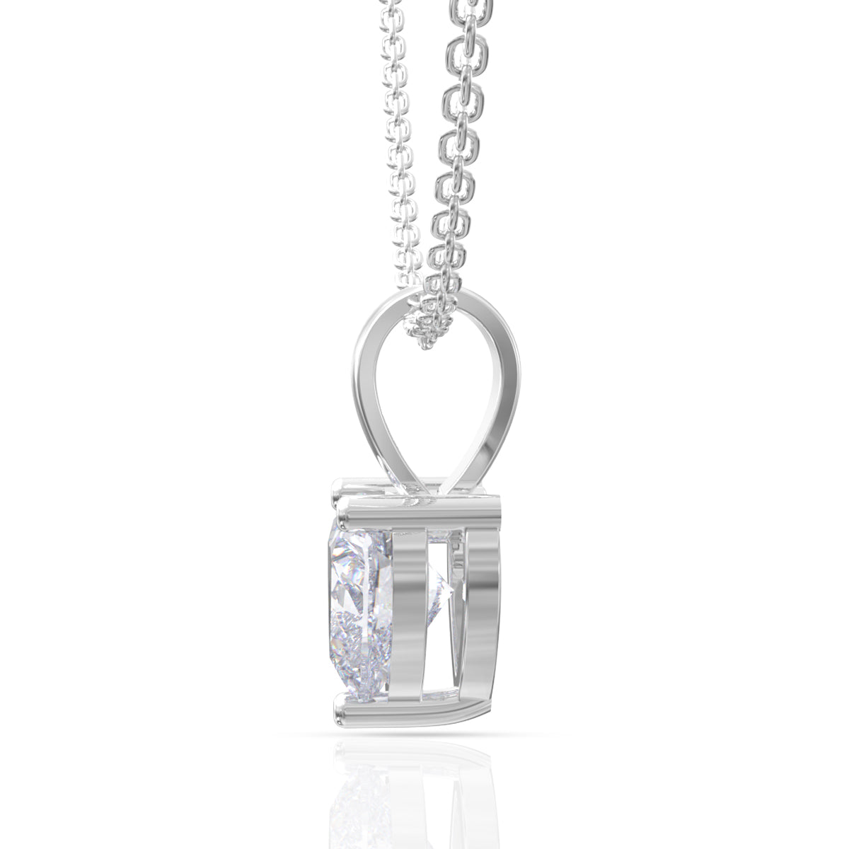 Silver Charismatic Heart Pendant