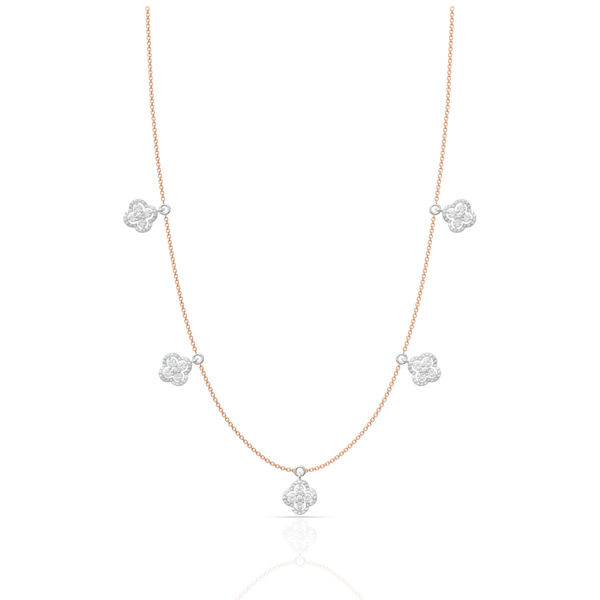 Silver Elegance Queens Necklace