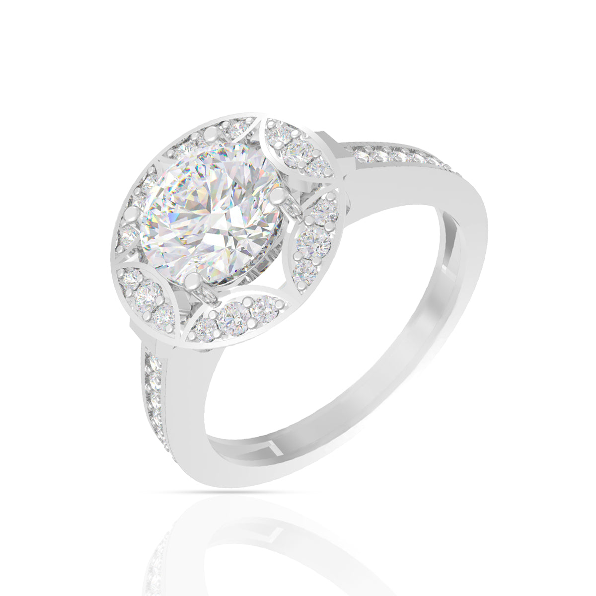 Proposal Solitaire Silver Ring