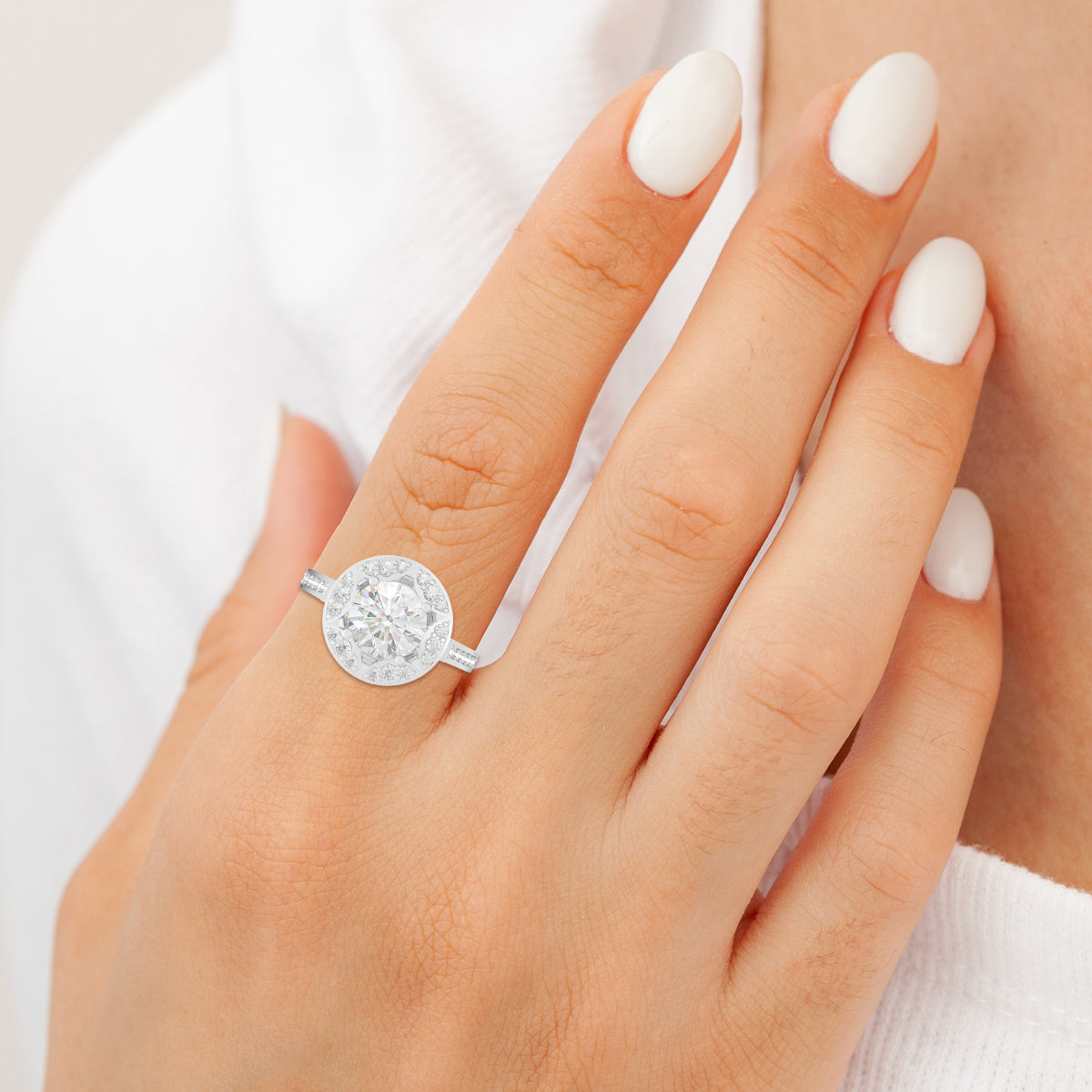 Proposal Solitaire Silver Ring