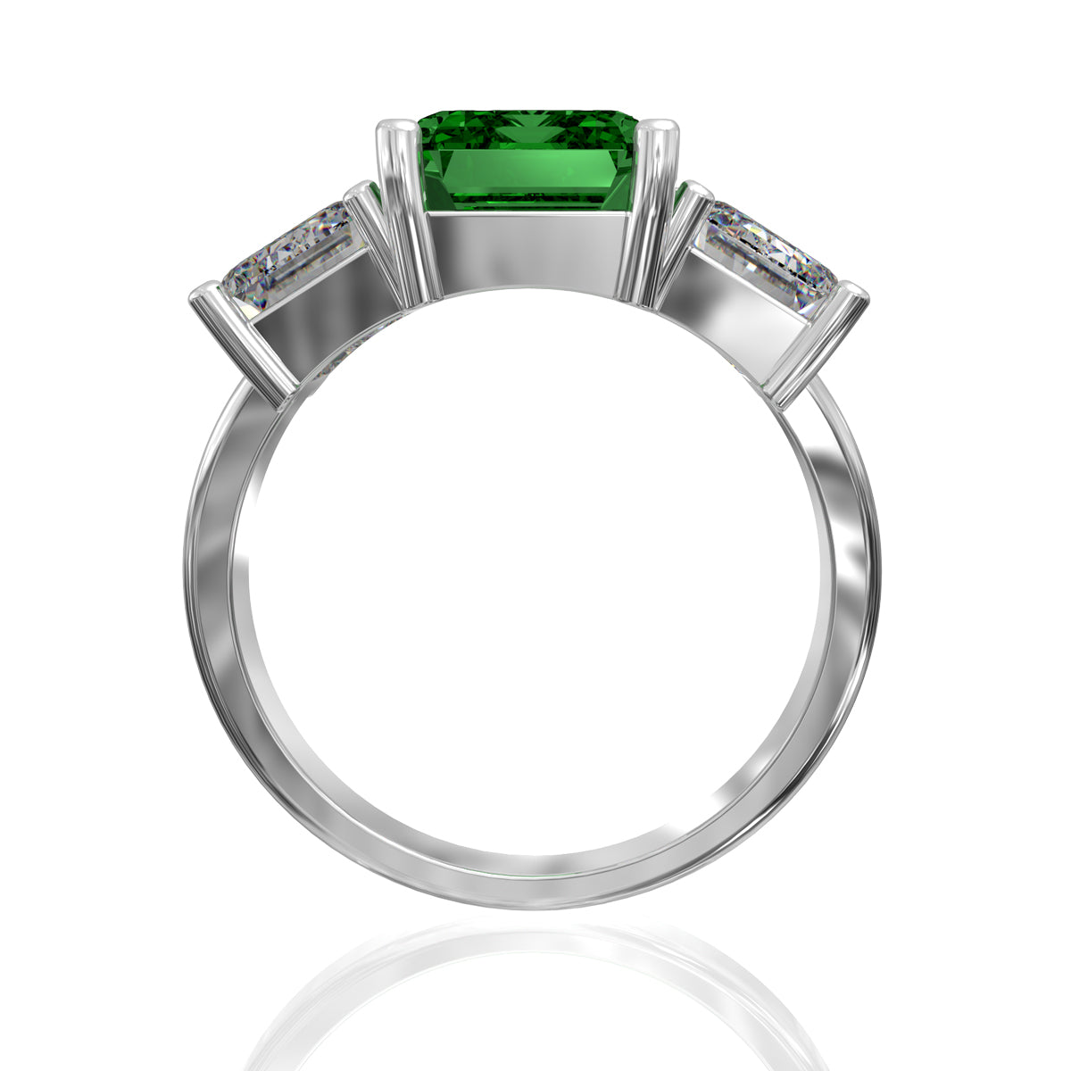 Green Crystal Ring